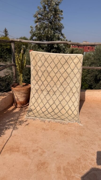 Tapis Marocain Traditionnel 350 x 96 Cm